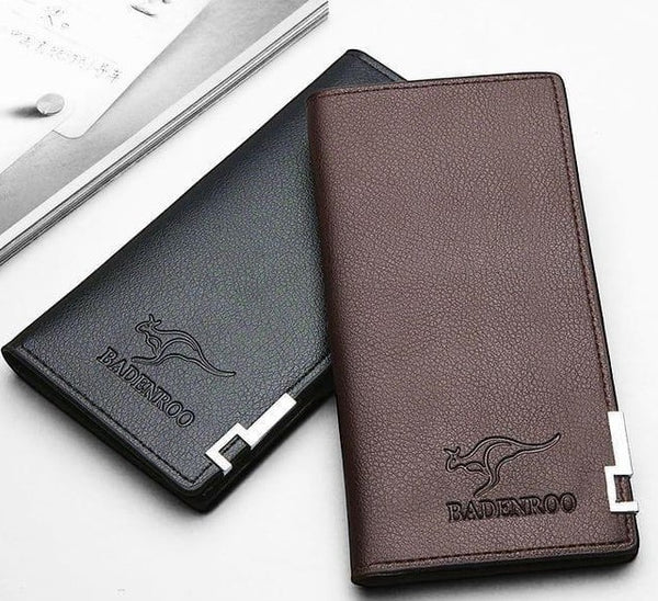 Stylish Men's Synthetic Plain Leather Wallet