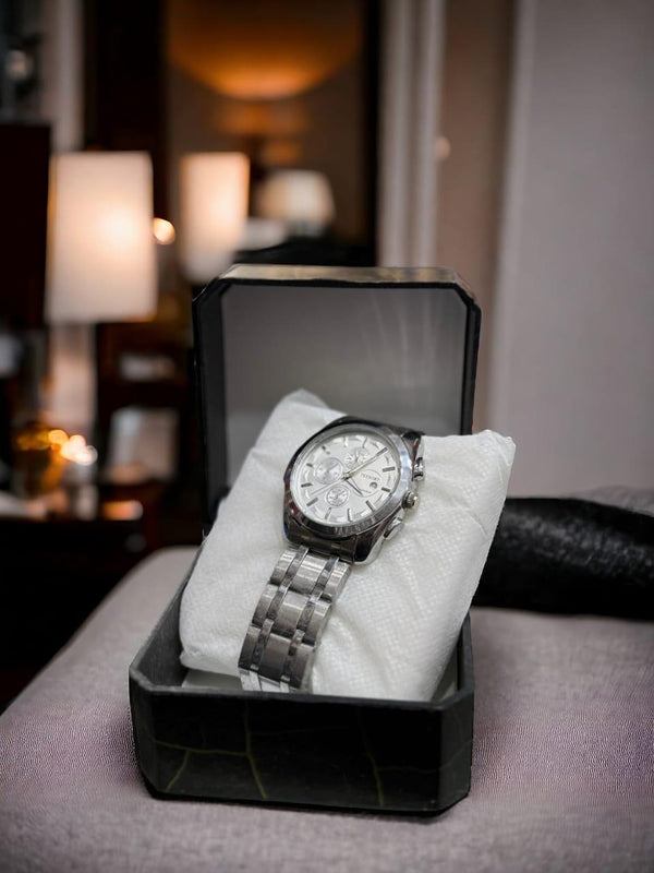 "Timeless Elegance: Premium Stainless Steel Watch"